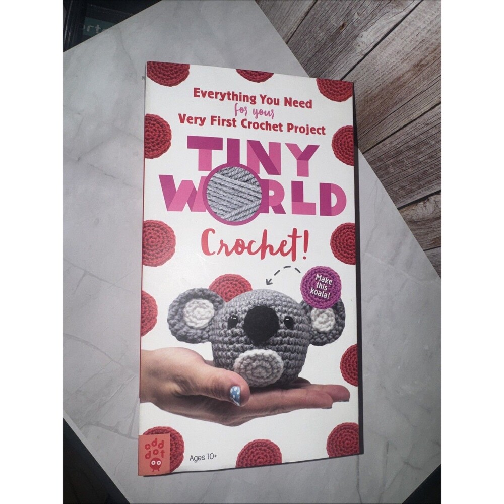 Tiny World Crochet! Everything You Need For Your Very First Crochet Project.